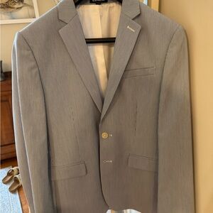 Express Light Blue Young Men's Blazer
